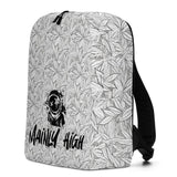 B&W Leaves Backpack - Mainly High