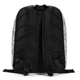 B&W Leaves Backpack - Mainly High