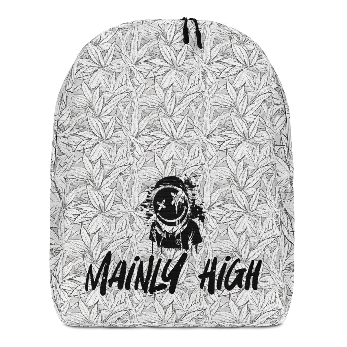B&W Leaves Backpack - Mainly High