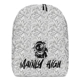 B&W Leaves Backpack - Mainly High