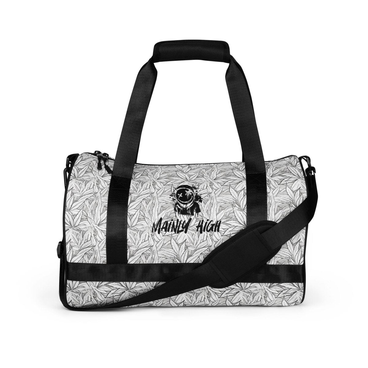 B&W Leaves Gym Bag - Mainly High