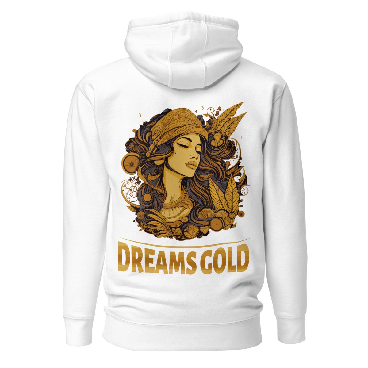Dreams Gold Hoodie - Mainly High