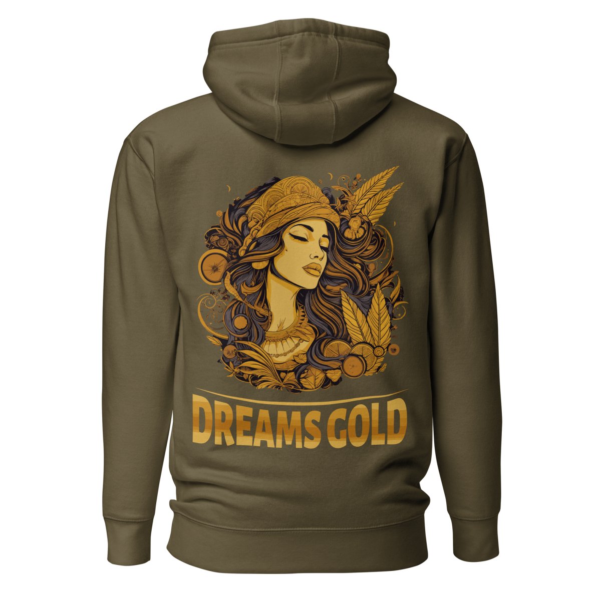 Dreams Gold Hoodie - Mainly High