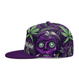 Leaves & Creature Snapback Cap - Mainly High