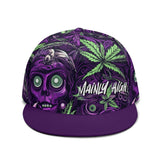 Leaves & Creature Snapback Cap - Mainly High