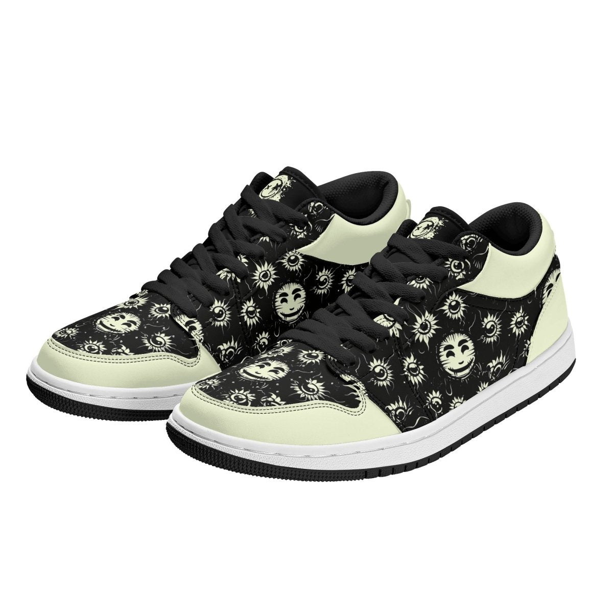 Mens Low Leather Smiley High - Mainly High