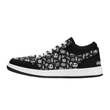 Mens Low Leather Space Skulls - Mainly High