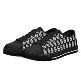 Mens Low MH Pattern Shoes Black - Mainly High