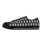 Mens Low MH Pattern Shoes Black - Mainly High