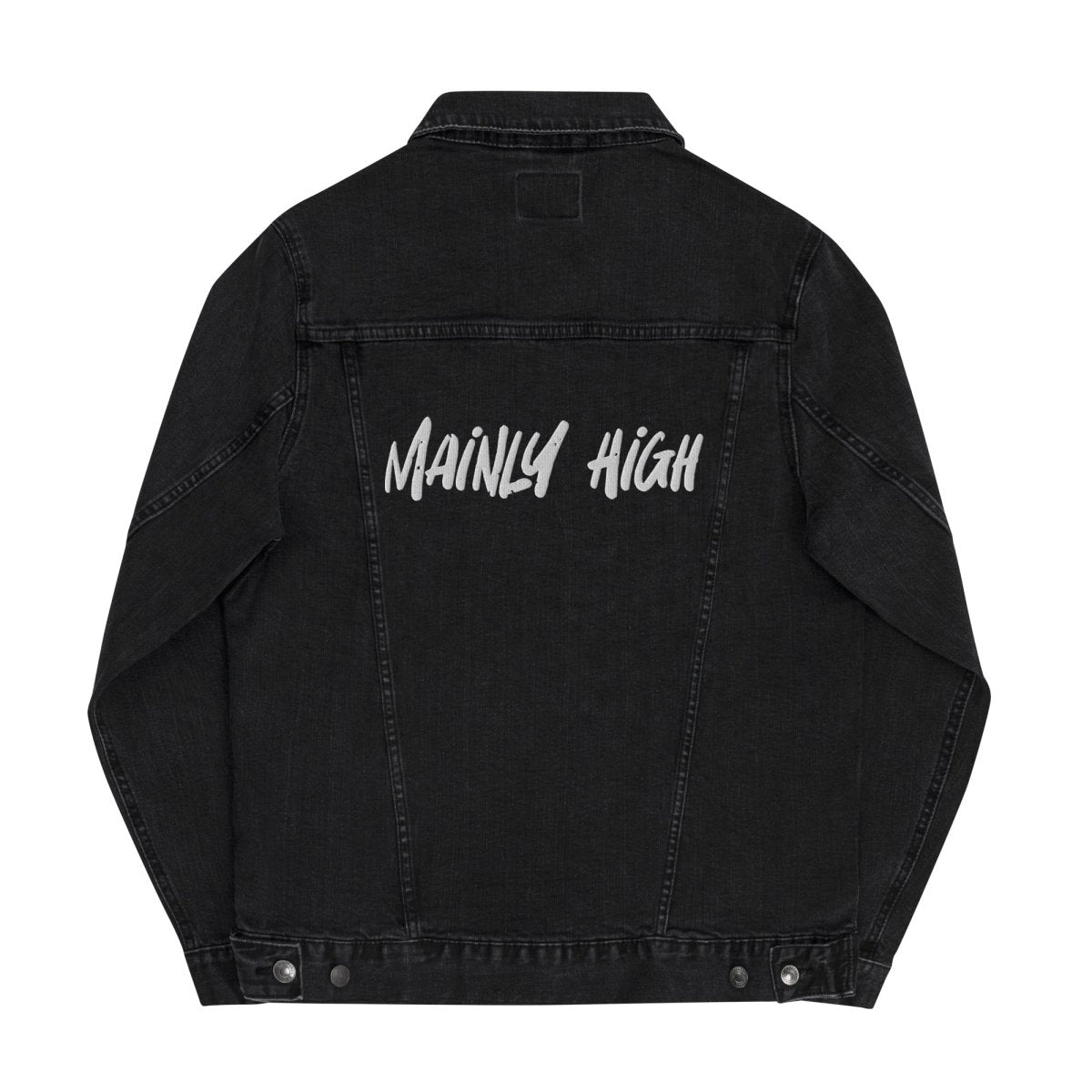 MH Classic Black Denim Jacket - Mainly High