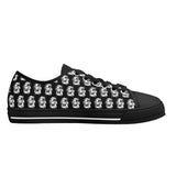 Mens Low MH Pattern Shoes Black - Mainly High